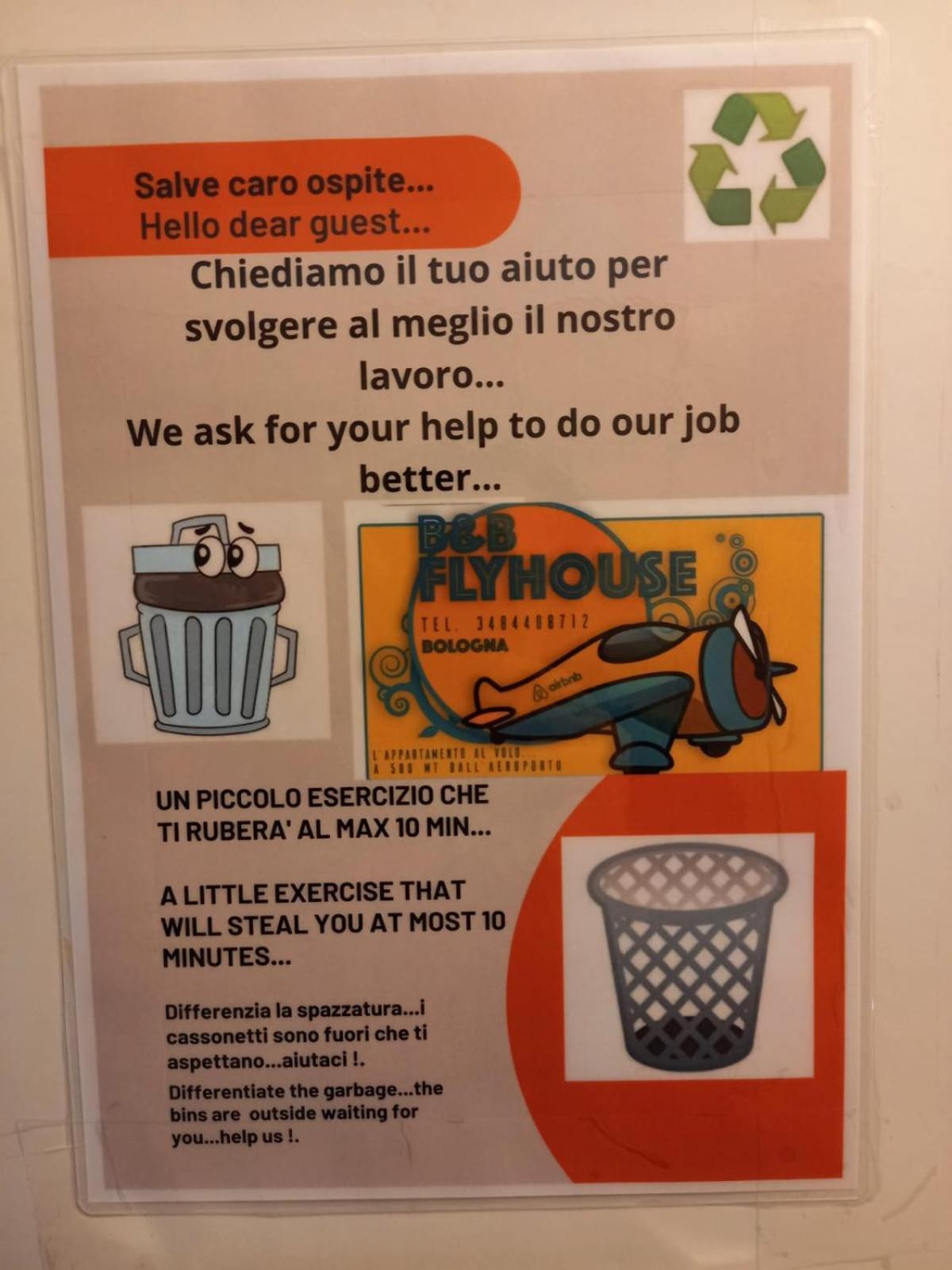 Fly House Bologna...Un Appartamento Al Volo Exterior photo